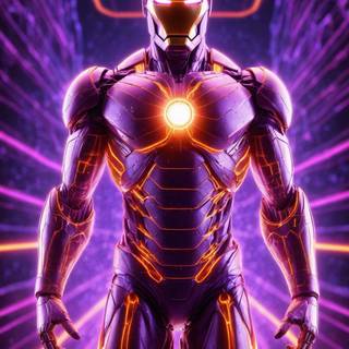 Iron Man hologram wallpaper