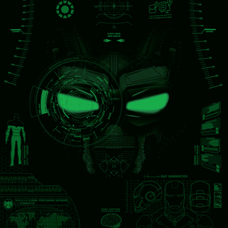 Iron Man hologram wallpaper