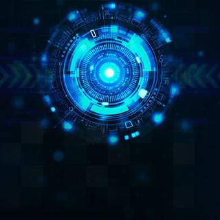 Iron Man hologram wallpaper