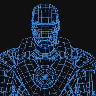 Iron Man hologram wallpaper