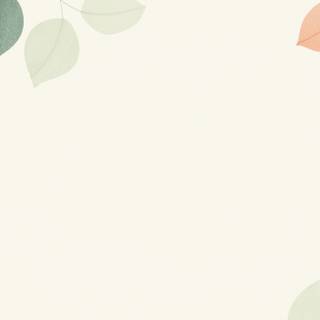 Autumn leaves pattern horizontal wallpaper