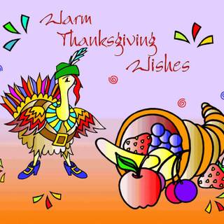 Warm Thanksgiving wallpaper