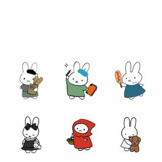 Autumn Miffy wallpaper
