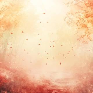 Forest Thanksgiving art wallpaper