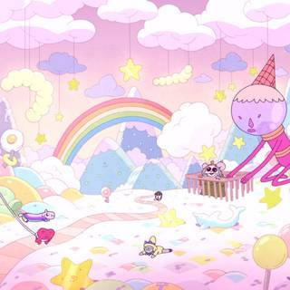 Winter Adventure Time wallpaper