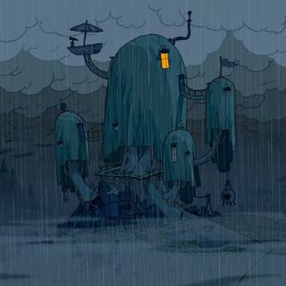 Winter Adventure Time wallpaper