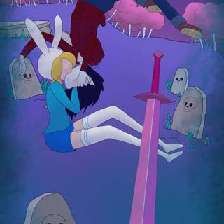 Winter Adventure Time wallpaper