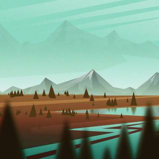 4k minimal autumn wallpaper