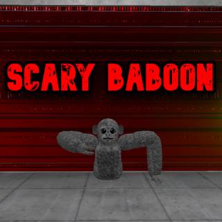 Scary Baboon wallpaper