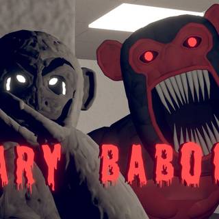 Scary Baboon wallpaper