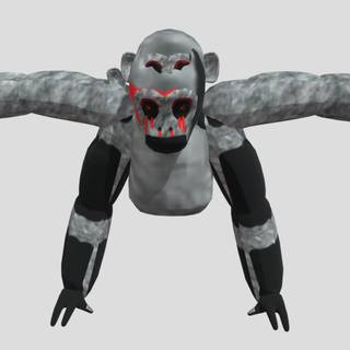 Scary Baboon wallpaper