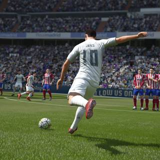 Football PS5 games 4k wallpaper