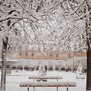 Snow place wallpaper