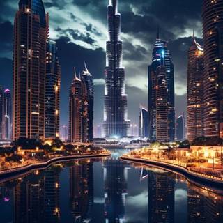 Dubai 4k phone wallpaper