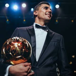 Rodri Ballon D'Or 2024 4k wallpaper