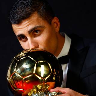 Rodri Ballon D'Or 2024 4k wallpaper