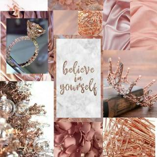 Rose flower collage wallpaper