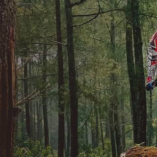 Mountain biking laptop wallpaper