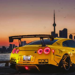 GTR animated wallpaper