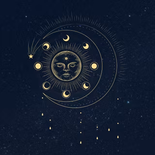 Simple moon wallpaper