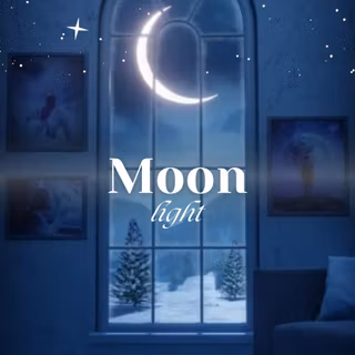 Simple moon wallpaper