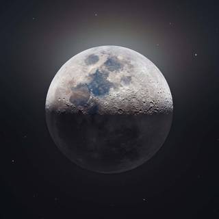 Simple moon wallpaper