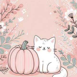 Pastel fall wallpaper
