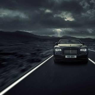 Dark Rolls Royce wallpaper