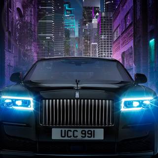 Dark Rolls Royce wallpaper