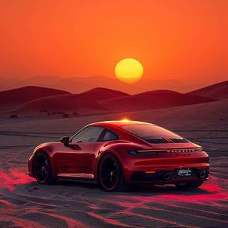 Porsche minimalist phone wallpaper