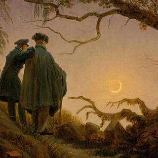Caspar David Friedrich iPhone wallpaper