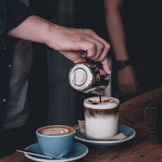 iPhone barista wallpaper