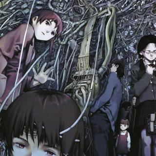 Serial Experiments Lain desktop wallpaper