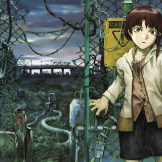 Serial Experiments Lain desktop wallpaper