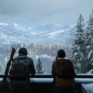 Tha Last of Us 2 4k PS5 wallpaper