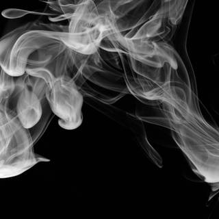 Gray smoke wallpaper
