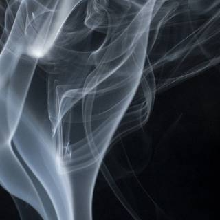 Gray smoke wallpaper