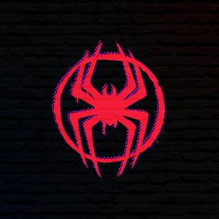 Miles Morales symbol wallpaper