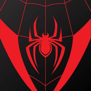 Miles Morales symbol wallpaper
