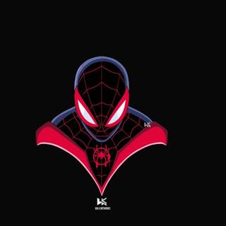 Miles Morales symbol wallpaper