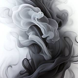 Gray smoke wallpaper
