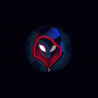 Miles Morales symbol wallpaper