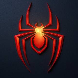 Miles Morales symbol wallpaper