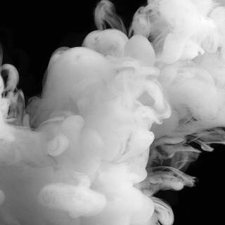 Gray smoke wallpaper