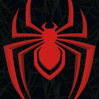 Miles Morales symbol wallpaper