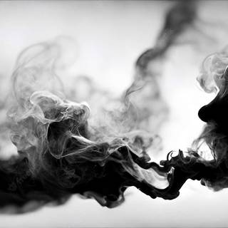 Gray smoke wallpaper