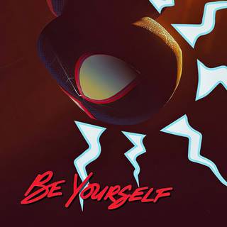 Miles Morales symbol wallpaper