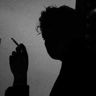 Gray smoke wallpaper