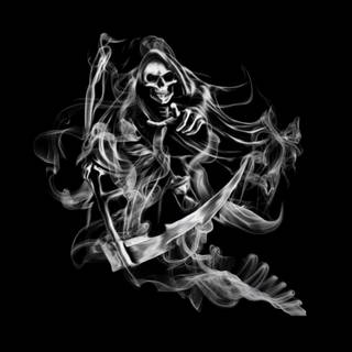 Gray smoke wallpaper