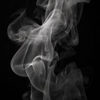 Gray smoke wallpaper